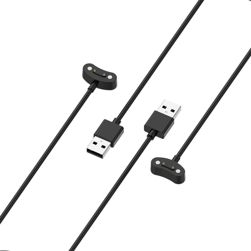 Charger Compatible with Ticwatch E3, Replacement Charging Cable Dock Cord Station USB Adapter - Black