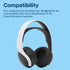 Ear Pads Replacement for Sony Playstation 5 3D Pulse Wireless Headset by MMOBIEL, Black Protein PU Cushions