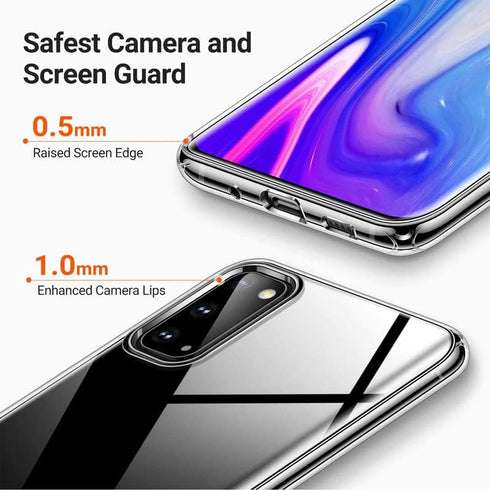 Blackview BV8900 Phone Case (6.50") with 4 X Tempered Glass Protective Film, Slim Soft TPU Shockproof Clear Shell