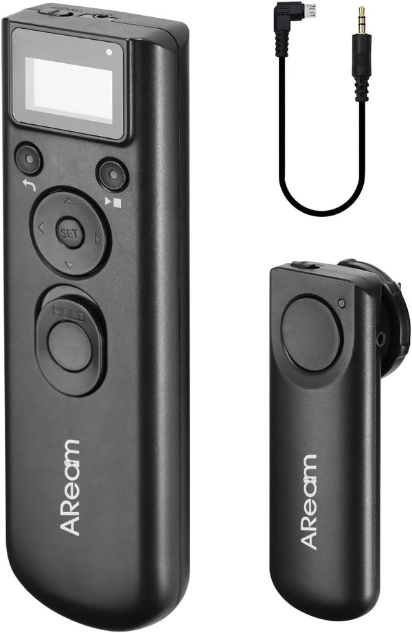 Aream Wireless Digital Timer Remote Shutter Release Trigger Intervalometer Remote Control Compatible for