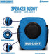 Bud Light Speaker Buddy Carry Organizer Pouch for Keys, Money, Phone, Beverage with Bluetooth Speaker for Beach Hiking