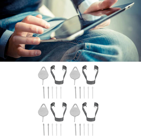 20x Replacement Touch Stylus Tips for Galaxy Tab S6 Lite 10.4" SM P610 P615, Includes 4 Tweezers, 4 Ejector Pins