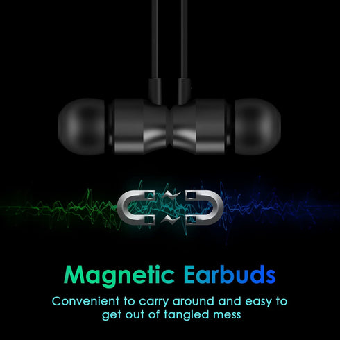 PALOVUE USB C Headphones - Magnetic in-Ear Earbuds with Microphone for Samsung Galaxy S23, Google Pixel 7, One Plus,