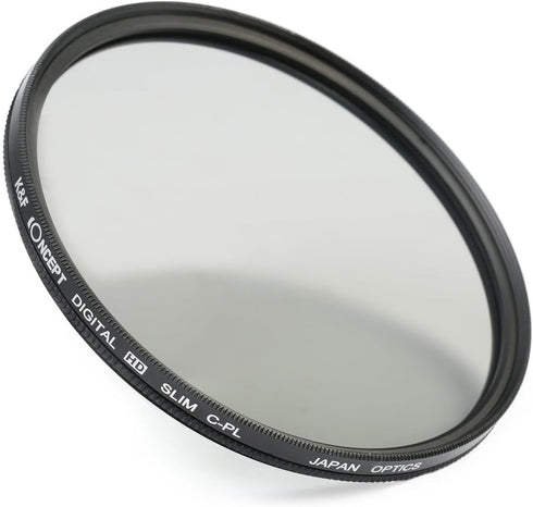52mm K&F Concept Circular Polarizer, Super Slim Multi Coated Glass CPL Filter with Microfiber Cleaning Cloth
