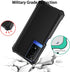 360 Full-Body Soft TPU Bumper Case for TCL 50 XE with Tempered Glass Screen Protector, Shockproof Protective Cover,