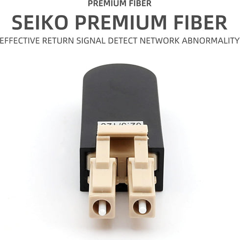 LC/UPC Fiber Optic Circuitors Connector - SM & MM Fiber Optic Loopback Adapter, LC Interface Signal Loop Connector
