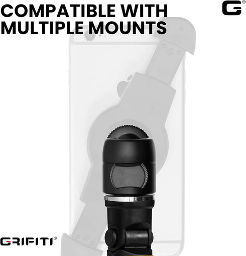 GRIFITI Nootle Recon 5 Flex Arm Leg Magnetic Foot Mini Ball Head Camera Mount Stand, 6 Inch Flexible Mevo Mount