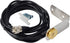 HYS TCJ-N1 3/8" to 3/4" Hole Mount with NMO Bracket and 13' RG-58 Coax Cable for VHF/UHF/CB Radio