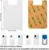 3pcs Cell Phone Card Holder Wallet - Silicone Ultra-Slim Self Adhesive Credit Card ID Wallet Case for Smartphones