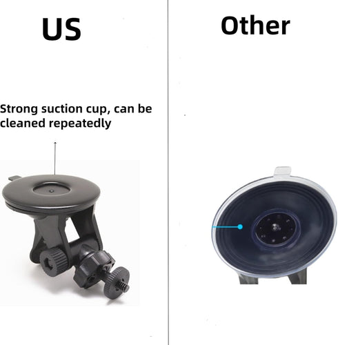 LamYHeng (2) Window Mount for Security Camera,Rotating Suction Mount Bracket,Compatible with Universal Security Cameras