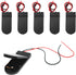 QTEATAK 6 Pcs 2 x 3V CR2032 Button Coin Cell Battery Holder with