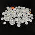 URIMPAVIDO 64PCS 0.5 Module Plastic Gears Single Gear Reduction Gear Small Motor Gears for DC Motor RC Car Truck Robot