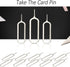 GENERIC Sim Card Tray Remover Eject Pin Key Tool for iPhone iPad Samsung Galaxy Smart Phone/Tablet and More