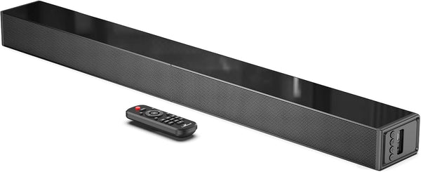 Sound Bar for TV with Surround Sound System, Bluetooth/HDMI ARC/Optical/AUX/USB, 31 Inch Speaker for Enhanced Audio