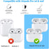 AirPods Pro 2nd Generation Case Cover with Cleaner Kit, Powerful Drop Protection, Magnetic Lid for AirPod Gen 2 Case
