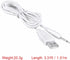 3ft Black USB to DC Power Charger Cable for Bed Geek Wand
