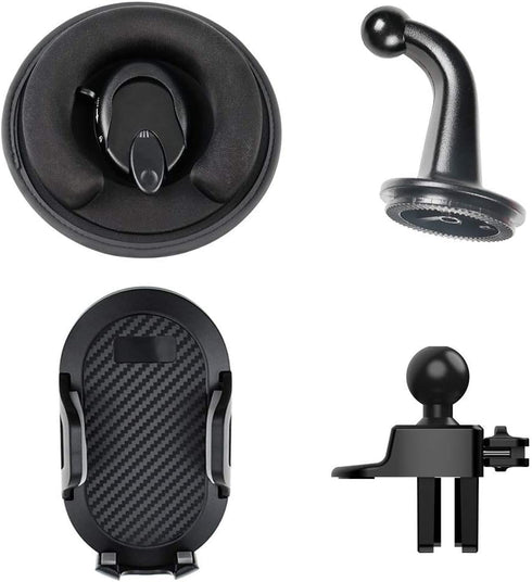 Cell Phone Vehicle Mount, 2 in 1 Dashboard Beanbag Friction Mount for iPhone Android Smartphones