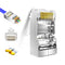 20PCS Cat6 Cat 6A Shielded Pass Through RJ45 Connectors, Premium Gold Plated Modular Plugs for Solid or Stranded