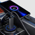 12V/24V 3.0 Dual USB Charger Socket with Touch Switch, Waterproof QC3.0 Fast Charger for Marine, Boat, Motorcycle