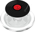 Retro Vinyl Album Record Player LP Art PopSockets PopGrip for MagSafe, Red Design