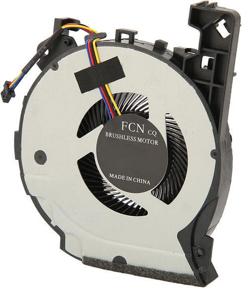 Laptop CPU Cooling Fan, 4Pin Power Connector Fast Cooling for Gaming Laptop, Low Noise Aluminium Alloy Fan