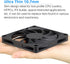 Gdstime DC 5V Brushless Cooling Fan, 80mm x 80mm x 10mm, 2PIN