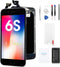 iPhone 6S Screen Replacement 4.7" - LCD Complete Repair Kit with Earpiece, Tools, Black