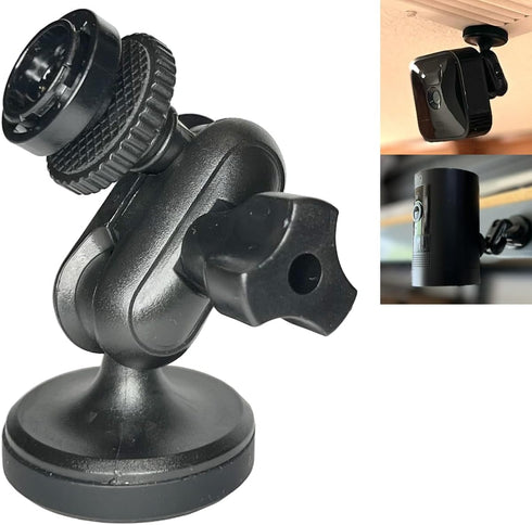 Set of 3 Whole House Security Camera Kit - 2X Rain Gutter Mount + 1x Magnetic Holder, Easy Install No Drill Needed