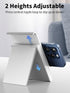 SAIJI Adjustable Tablet Stand Holder, Portable Foldable Desktop Dock for iPad, iPhone, Nintendo Switch, Samsung Galaxy