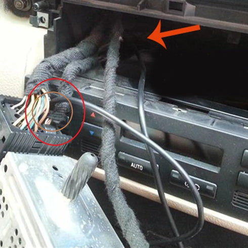 Bluetooth Music Audio Cable Adapter, 10Pin Microphone Mic Handsfree Phone Call for BMW E46 10Pin Socket Car Business