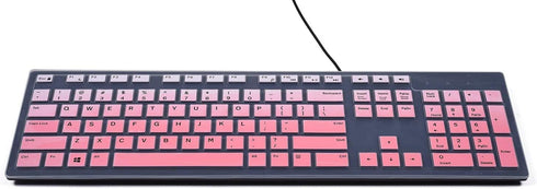 iKammo Keyboard Cover Skins for Dell KB216 & KM636 Keyboards, Optiplex 5250/3050/3240/5460/7450/7050 & Inspiron AIO