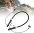 BT 5.2 Neckband Earbuds - Magnetic Headphones, IPX5 Waterproof Stereo Ergonomic Enhanced Bass Sports Earphone, Black
