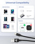 Aioneus 1ft Lightning Cable 2-Pack, Apple Certified Fast Charging Nylon Braided for iPhone 14 13 12 11 Pro XS Max XR 8