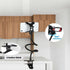 Cell Phone Holder, Lazy Bracket, 360-degree Rotating Universal Flexible Long Arms Clip Mount Gooseneck Phones Stand for