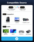 4K 30FT, 4K@60Hz, CL3 DisplayPort to HDMI Cable Uni-Directional DP to HDMI Cord Compatible for Dell, HP, Samsung