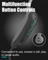 Tayogo Bone Conduction Headphones, Wireless Bluetooth Earbuds, Open Ear Headset with Mic for Running, Cycling, Yoga