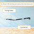 for iPhone 12 PRO MAX Bluetooth Antenna Flex Cable Replacement Signal Bluetooth Connection Flex 12PRO MAX with Repair Fix Tool 12 PROMAX A2342 A2410 A2412 A2411
