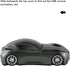 elec Space Cool Sport Car Shape Wireless Mouse - 2.4GHz Optical Cordless Mice with USB Receiver, 1600DPI