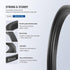 Neewer 9 Pieces Lens Filter Rings Set, Anodized Aluminum, Includes 37-49mm to 77-82mm