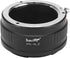 Z7II Z6ii Z6 Z7 Z50 Haoge Manual Lens Mount Adapter for Pentax K PK Lens to Nikon Z Mount Mirrorless Camera Such as