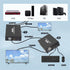 XYKJOBC 60M Cat5e Cat6 1080P HDMI KVM Extender Over HDMI USB KVM Extender Transmit with Loop Out Support USB Keyboard