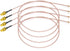 BINGFU 2.4GHz 5GHz 5.8GHz 8dBi 20cm 8 inch RG178 4-Pack Dual Band WiFi RP-SMA Male Antenna Cable for WiFi Router