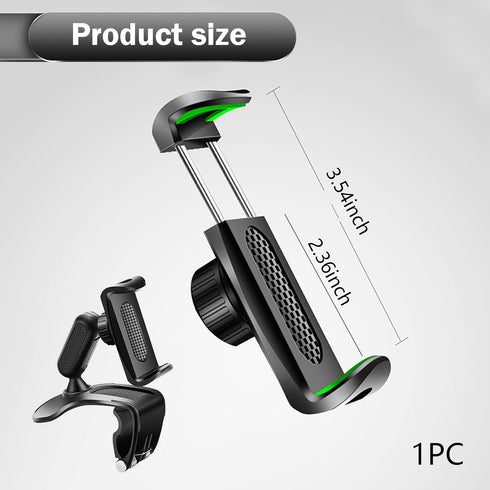Downhill 1 360 4-7 Inch PC Car Dashboard Cell Phone Holder, Degree Rotation Dashboard Phone Holder, Multifunctional Sun