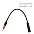 12 Anina Universal Car AM FM Radio Antenna Extension Extender Cable Male to Female Antenna Adapter for Auto Stereo
