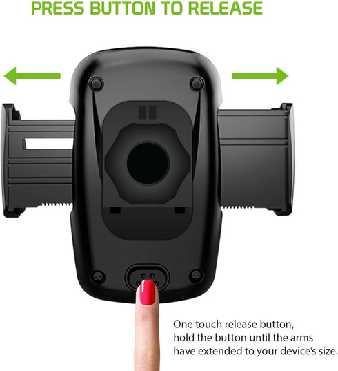 Cellet Universal CD Slot Phone Mount, 360° Rotating Car Phone Holder with Secure CD Slot Base