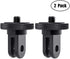 Camera Tripod Mount for GoPro Adapter, 2Pcs 1/4-20 Screw Conversion for GoPro Hero10, Insta360 ONE X4 X3, DJI OSMO
