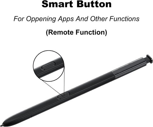 Galaxy Note 9 Stylus Pen with Bluetooth for Samsung Galaxy Note 9 Touch Screen S Pen - Midnight Black