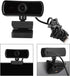 ASHATA 4K 2K 2560 1440 Webcam, Video, x Resolution, Built-in Microphone, Auto Focus, Plug and Play, Black