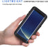 Lanhiem IP68 Waterproof Dustproof Case for Samsung Galaxy S8+ Plus, Rugged Shockproof Phone Cover with Built-in Screen