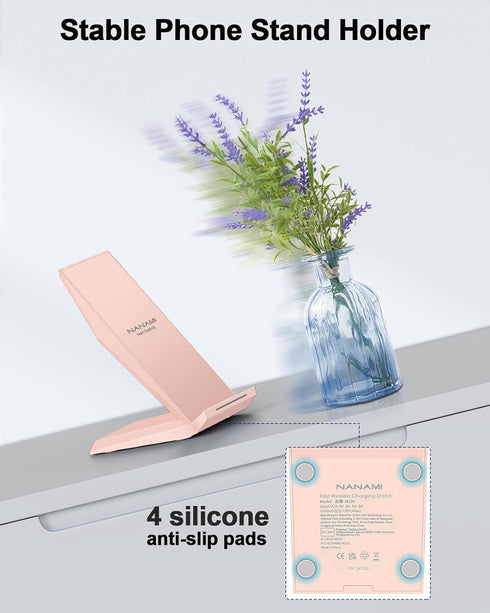 NANAMI 17/17 Air/16/15/14/13/12/11 10W S26/S26+/S25/S24/S23/S22/S21/S20 Wireless Charger - Wireless Charging Stand